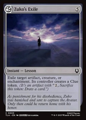 Zuko's Exile | #3 | TLA | MTG | Regular | LP