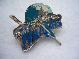 SWINDON WILDCATS ICE HOCKEY CLUB PIN/BADGE .
