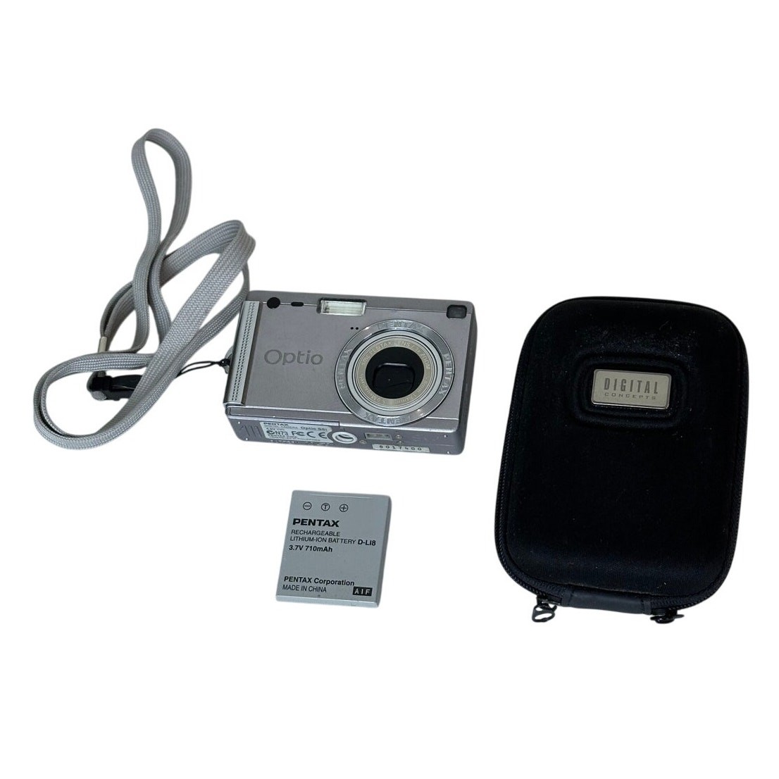 PENTAX Pentax Optio S5i 5.0MP Digital Camera - Silver for sale