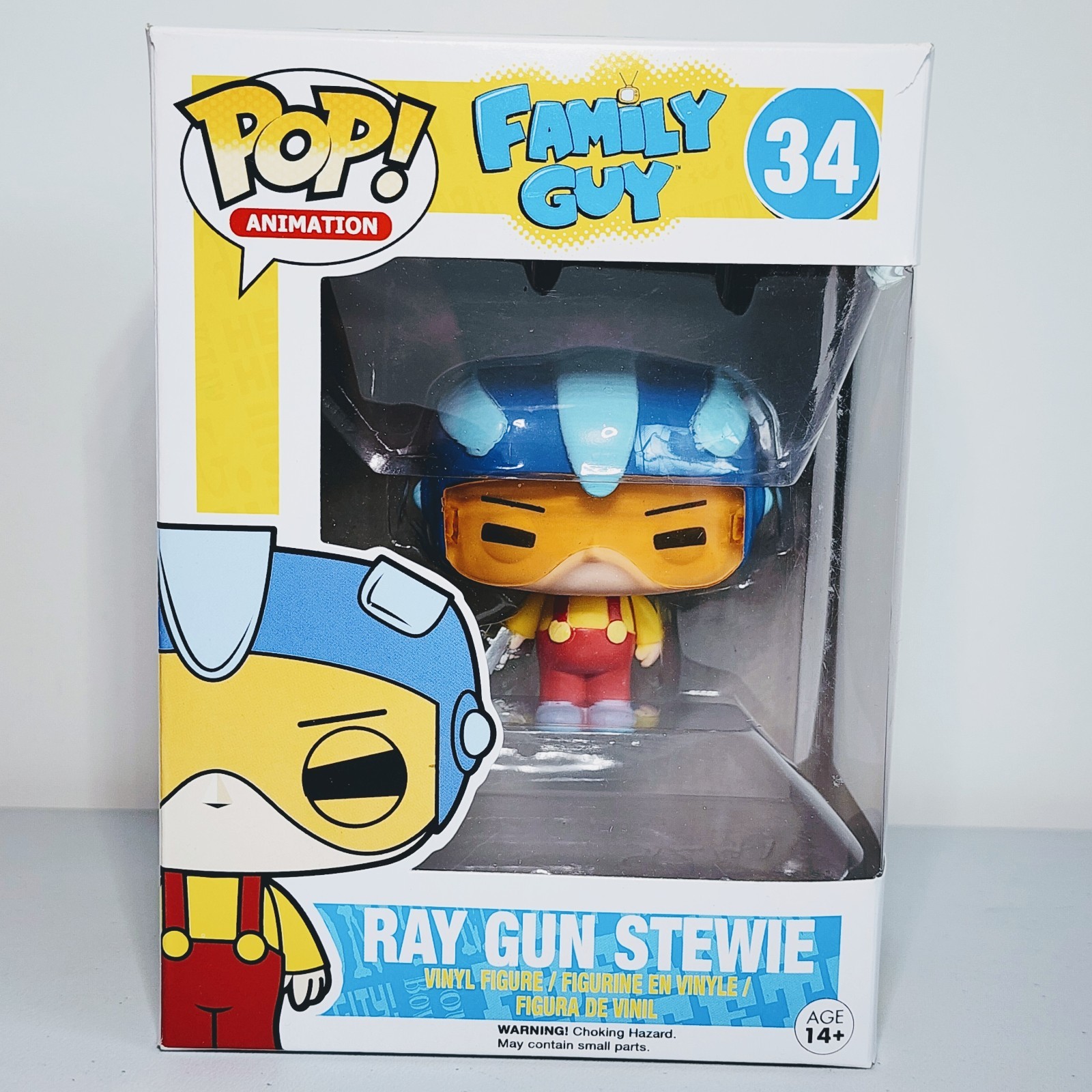 Funko Pop Animation: Family Guy - Ray Gun Stewie #34 w/ Protector
