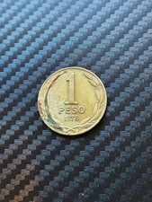 1978 CHILE 1 Peso REPUBLICA DE CHILE Circulated COIN Free SHIPPING 