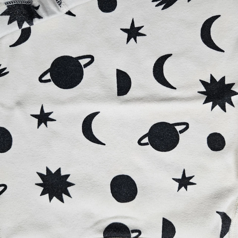 Conjunto de Pijama Hanna Andersson Luna y Estrellas Talla 2T Usado en Excelente Condición 100% Algodón Orgánico Foto 3 de 4