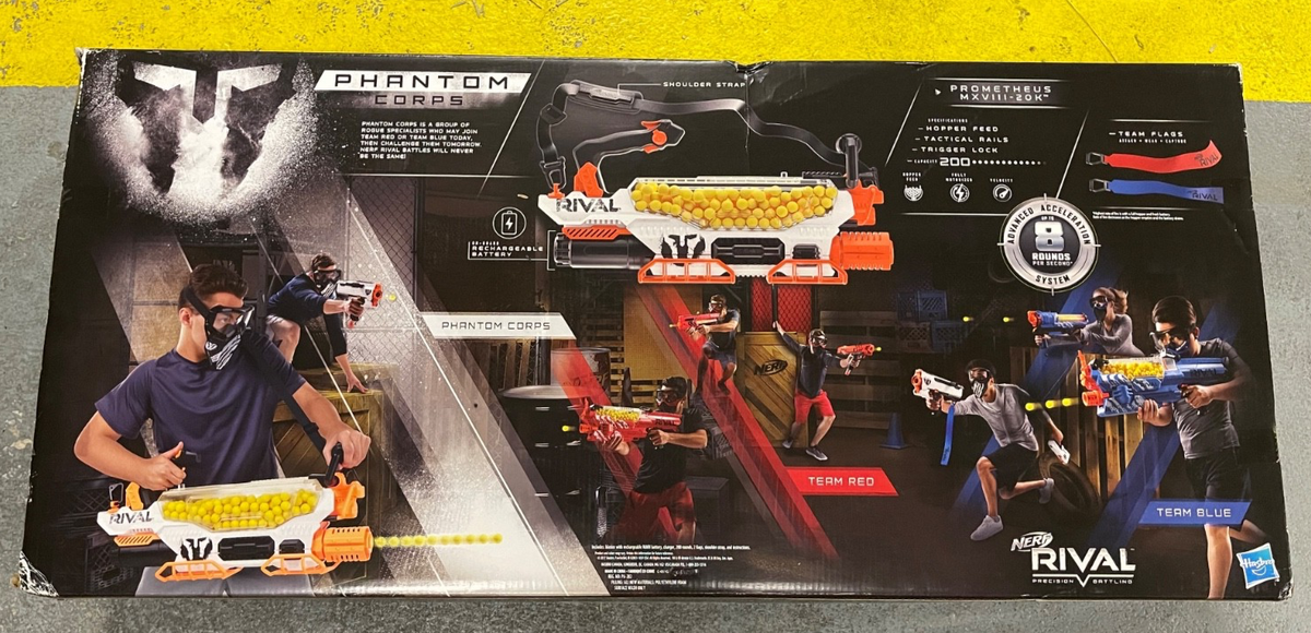 NERF Rival Prometheus MXVIII-20K Toy Blaster for sale online | eBay