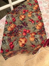 Hecho a medida con Ret LONGABERGER NAPA HUERTO corredor de mesa de frutas / corredor de mesa