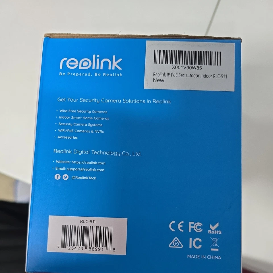 Reolink RLC-511 5MP Outdoor IP PoE Security Camera - Image 3 of 3