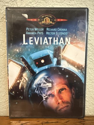 1989 Leviathan DVD Peter Weller HTF OOP 2005 MGM Ernie Hudson (1st Print Cover)