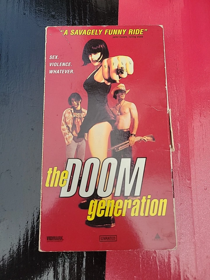 The Doom Generation VHS Unrated Directors Cut Cult flap cover Tested - Image 2 of 4