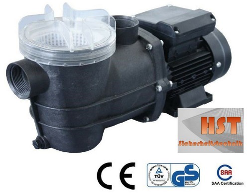 Hst Poolpumpe Profi Leis 10000L/Std Filterpumpe; Umwälz Druck Pumpe für Pool - Bild 2 von 5