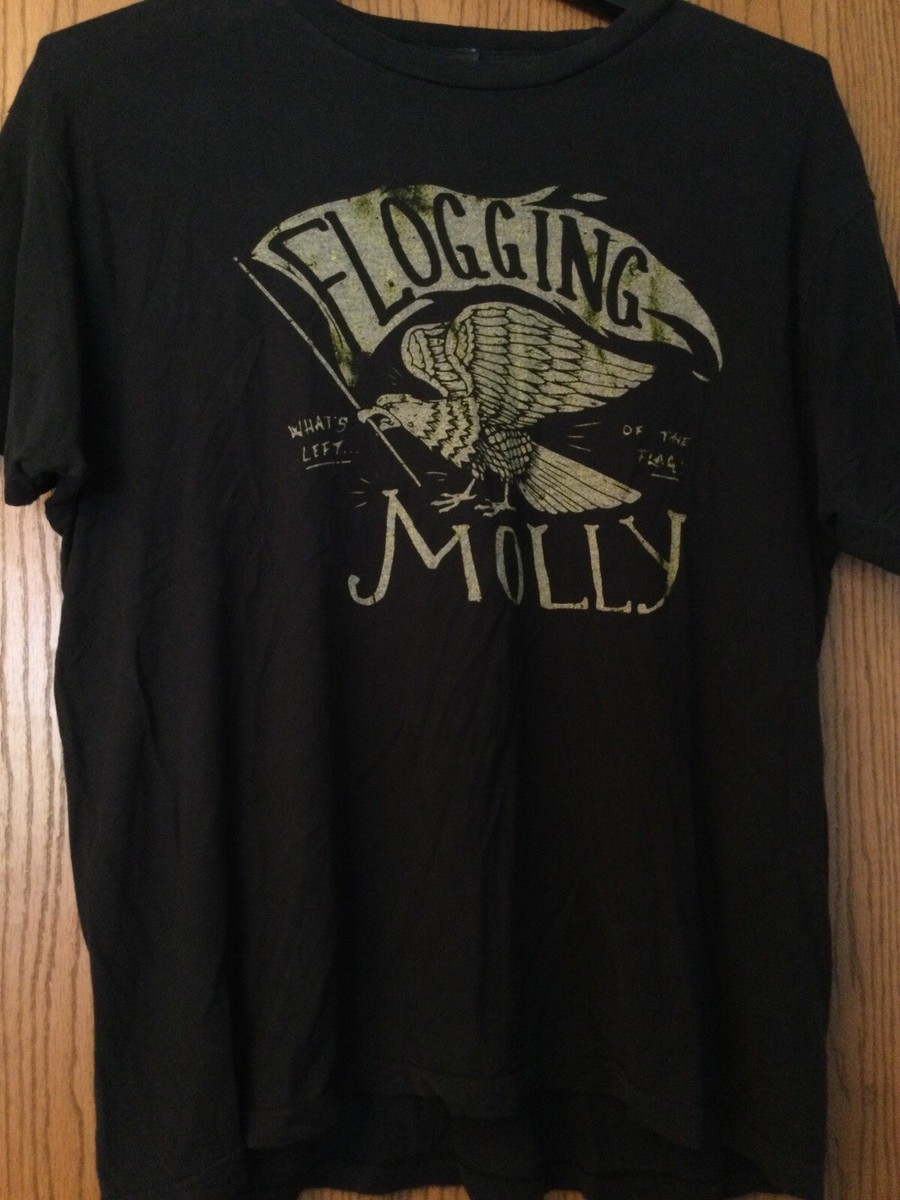 T-shirt Flogging Molly Est. 1997 Noir - 100% Coton - Tailles S à 2XL - Neuf Avec étiquettes