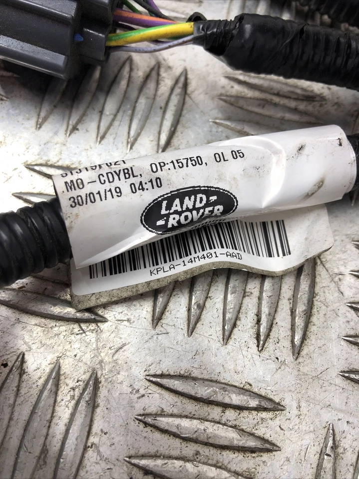 2019 RANGE ROVER SPORT L494 2.0 БЕНЗИНОВЫЙ ПРОВОДНОЙ ТКАЦКИЙ СТАНОК KPLA-14M401-AAD - Изображение 2 из 4