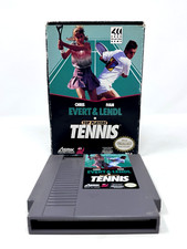 Top Players Tennis Nintendo NES Game and Box FREE Shipping