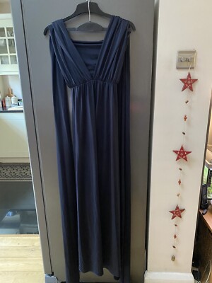 Debut by Debenhams Multiway Navy Long Prom/Evening/Bridesmaid Dress. RRP  99. | eBay UK