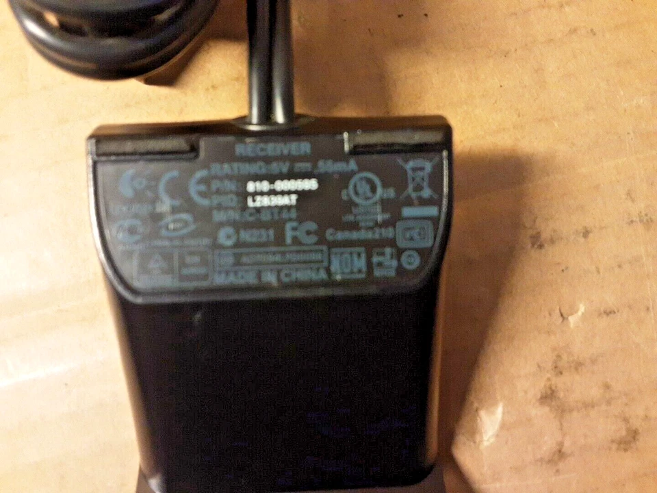 Logitech m/n /ps/2C-BT44 810-000595 USB PS/2 Receiver MOUSE - Image 4 of 4