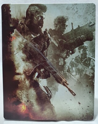 Callof Duty Black Ops IIII G2 blu-ray size Steelbook Activis Original Merch NEW