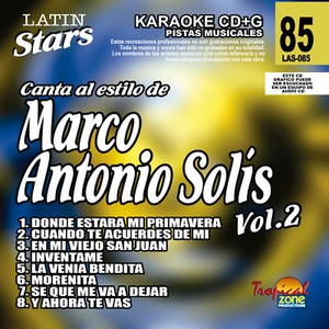 Karaoke Marco Antonio Solis | eBay