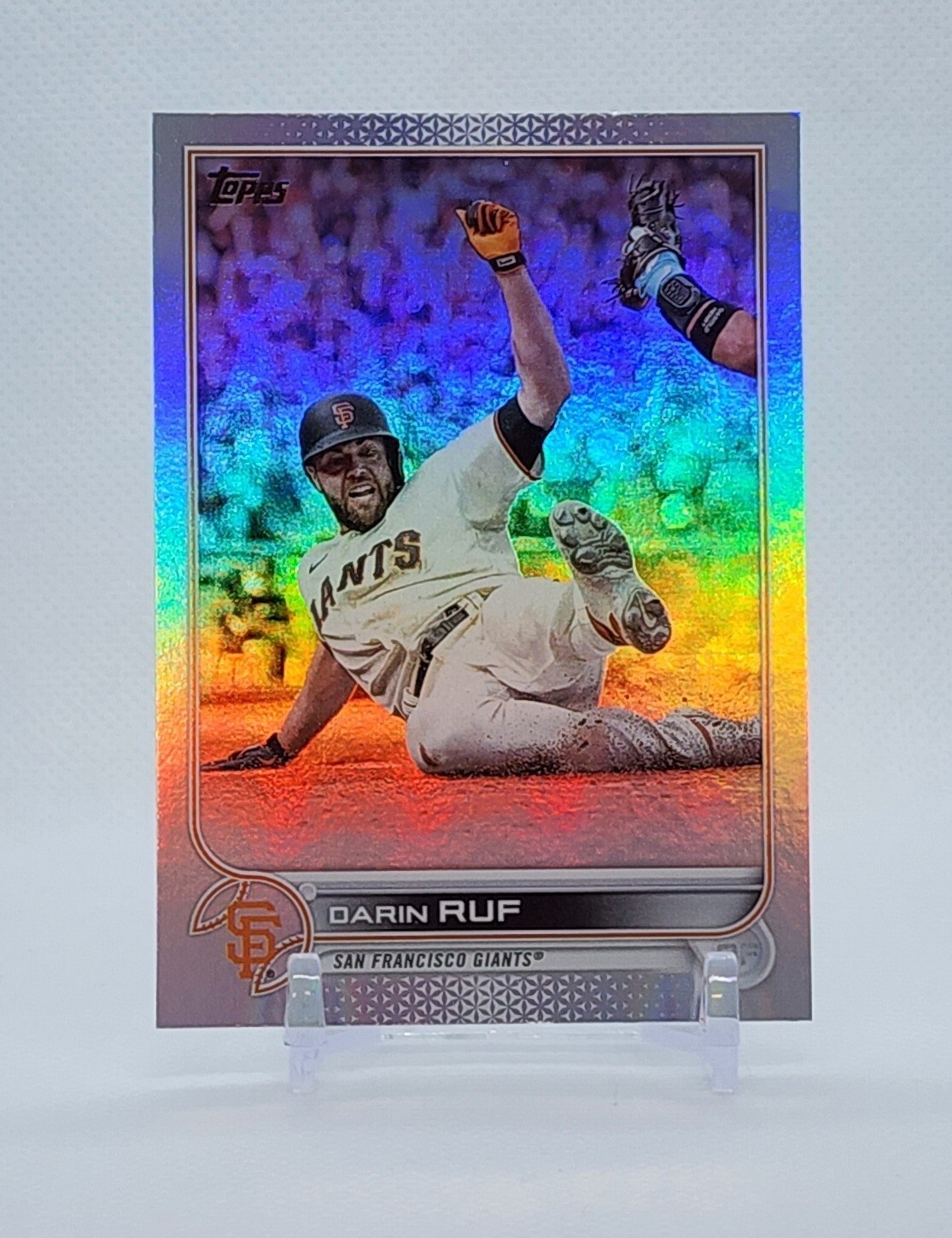 2022 Topps Update Series DARIN RUF Rainbow Foil GIANTS #US106