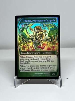 MTG FOIL Titania, Protector of Argoth (Future Sight