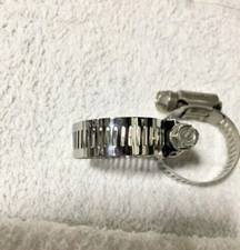 #12 Hose Clamp  all SS Clamp & Worm Gear (9/16" - 1 1/4")   SHOW POLISH (3 pcs)