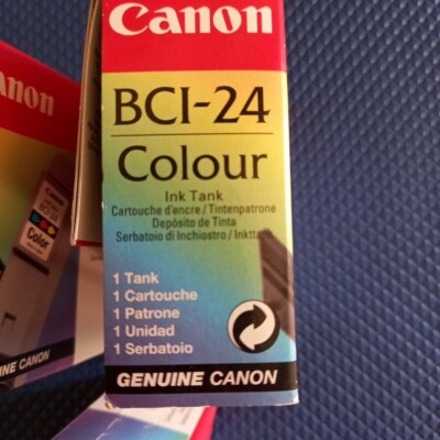 Pack Recharge Encre Canon BCI-24 Couleur + Noir - Kits ENCROS