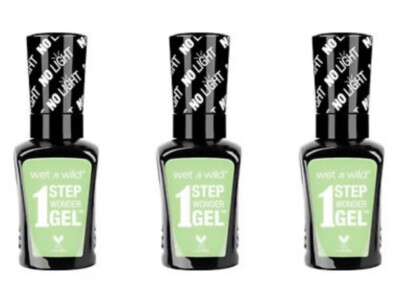 WET N WILD 1 STEP WONDER GEL POLISH - WASA-BE WITH YOU? 3 Lot Free Shipping