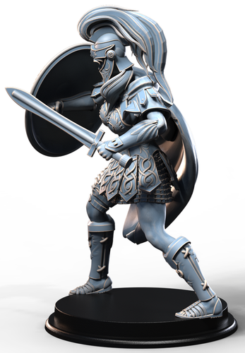 Dungeons & Dragons Playable Character - Female Human Dione - Spartan, Warrior - Picture 7 of 16