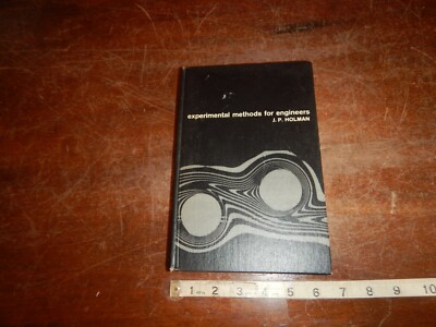 Experimental Methods for Engineers by Jack Holman - Hardcover Copyright 1966