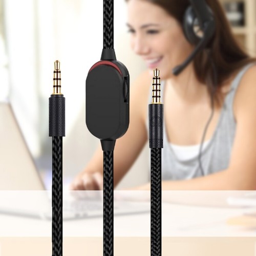 Braide Nylon Audios Cable for G433 G233 GPRO X Clear Sound Transmission - Afbeelding 3 van 7