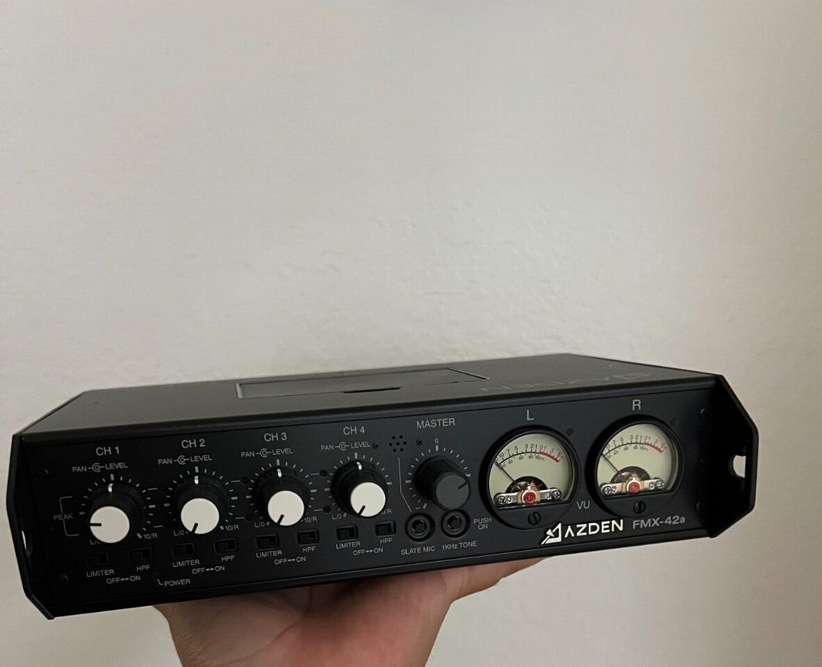 Azden FMX-42a/FMX-42 Portable Mixer | eBay