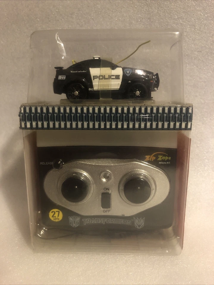 TRANSFORMERS | ZIPZAP RC CAR - BARRICADE | 2007 MUSTANG SALEEN | NIB - SEALED!! - Image 2 of 4