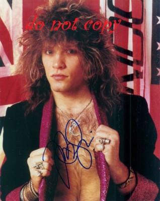 BON JOVI(2) AUTOGRAPHED PICTURE SIGNED 8X10 PHOTO REPRINT | eBay