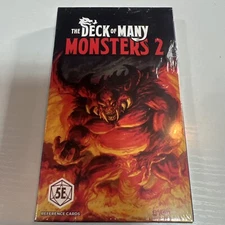 The Deck of Many: Monsters 2  D&D New and Sealed