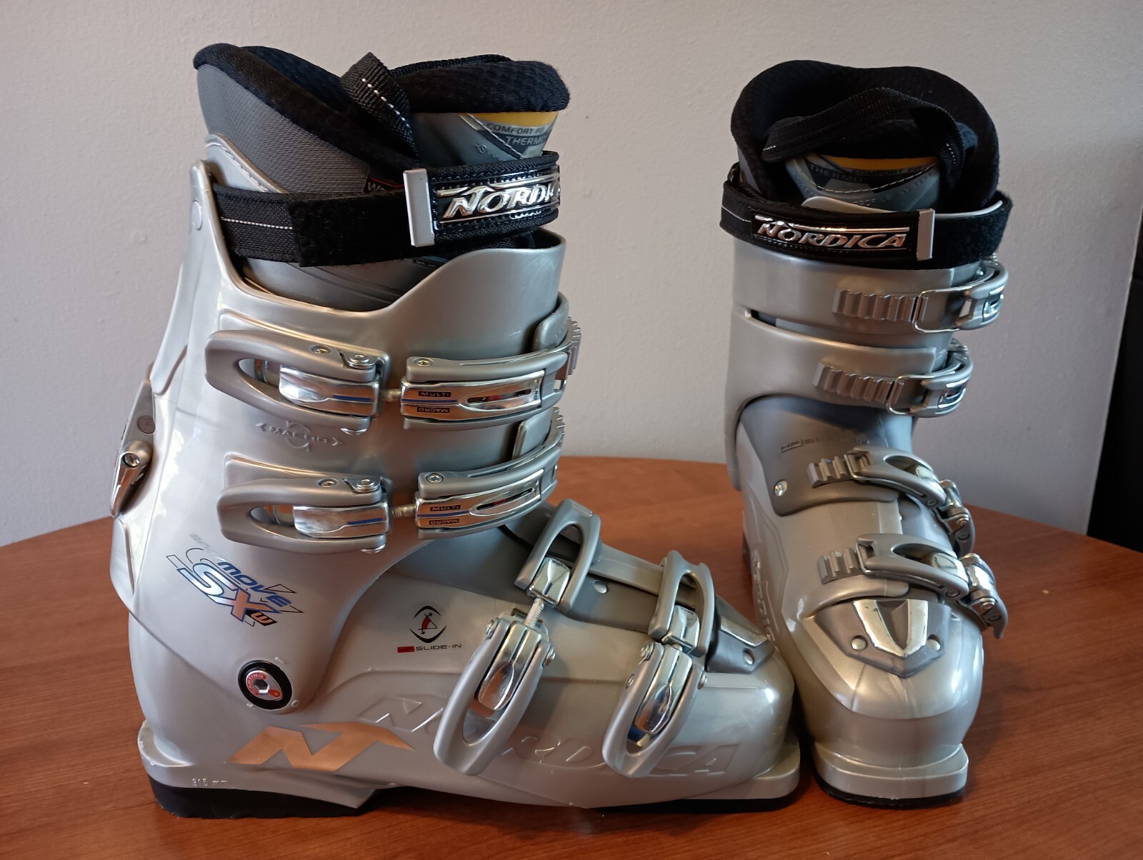 SALOMON Scarponi da sci discesa NORDICA Easy Move SXw termici 315 mm 270 275 vestibilità calda comfort