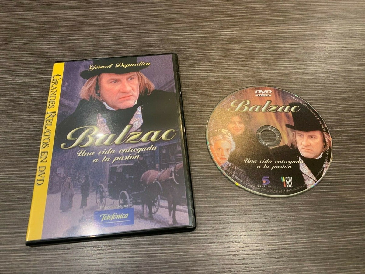 Balzac DVD Gerard Depardieu Jeanne Moreau Fanny Ardant Vima Lisi