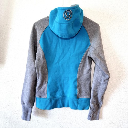 Lululemon Scuba Jacke Größe 6 blau grau - Bild 2 von 8