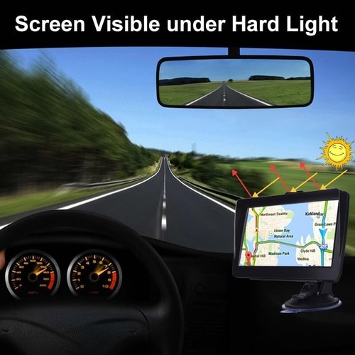 Car GPS Navigation 7 Inch Touch Screen 2025 Maps Spoken Direction - Picture 4 of 4