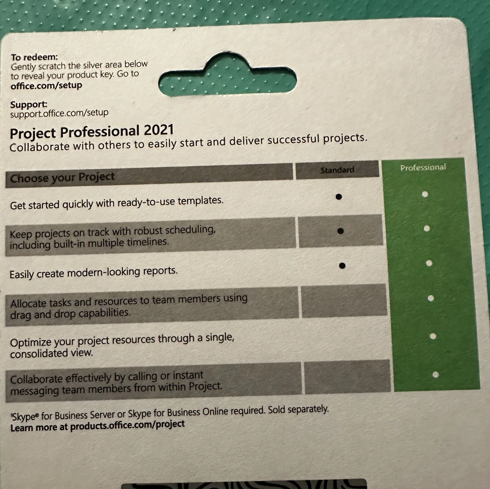 Microsoft Project Professional 2021 1 PC NEW RETAIL GENUINE - Image 2 of 2