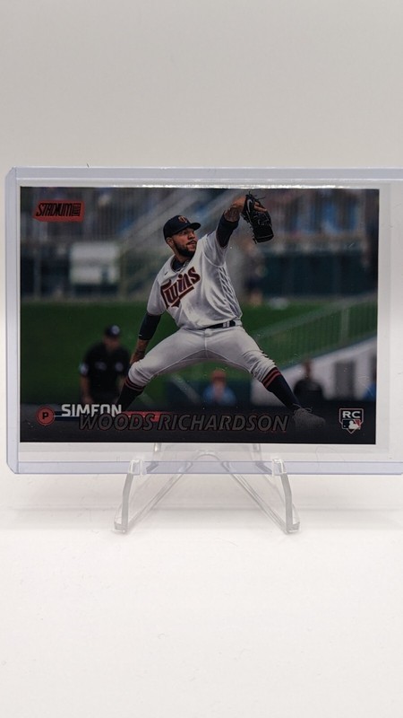 2023 Topps Stadium Club #166 Red Foil Parallel Simeon Woods Richardson RC Twins