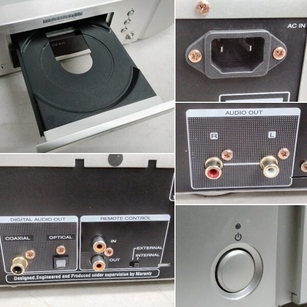 Marantz CD6006 Compact Disc CD Player Silver Good | eBay