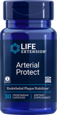 TAKE OFF $29 NOW! FOUR PACK SALE Life Extension Arterial Protect 30 caps