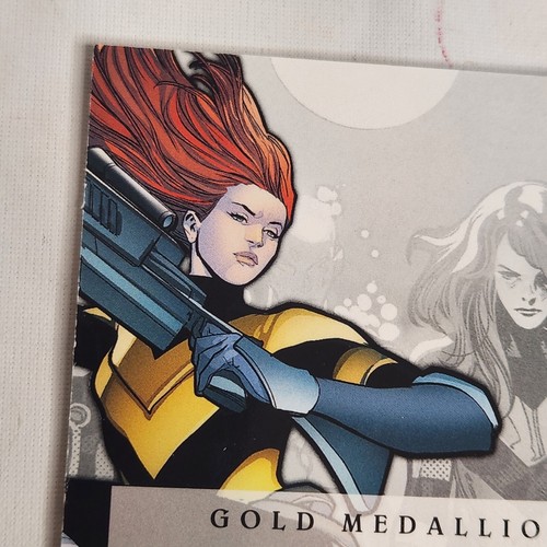 2023 Marvel Fleer Ultra Wolverine GOLD Medallion HOPE SUMMERS 027/200 M-17 - Picture 11 of 18