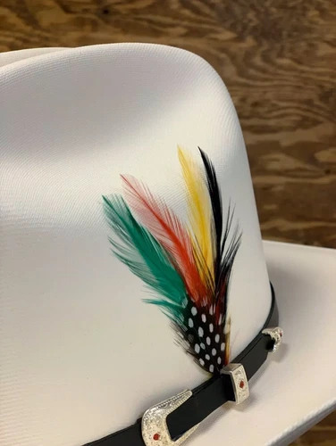 STETSON & RESISTOL "ORIGINAL" CLASSIC COWBOY HAT FEATHER