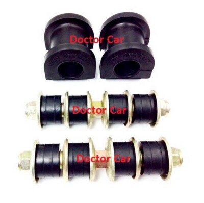 4 Front Stabilizer Sway Bar End Link +Bushing For 1992-1996 Honda Civic EG EH EJ