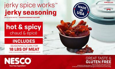 Nesco American Harvest Jerky Seasoning | Hot &amp; Spicy (9 Pack) | eBay