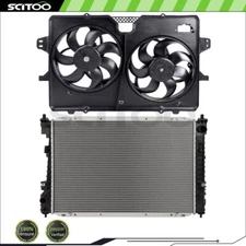 Radiator and Cooling Fan Kit Fit For 2008 2009 2010 2011 2012 Ford Escape 3.0L