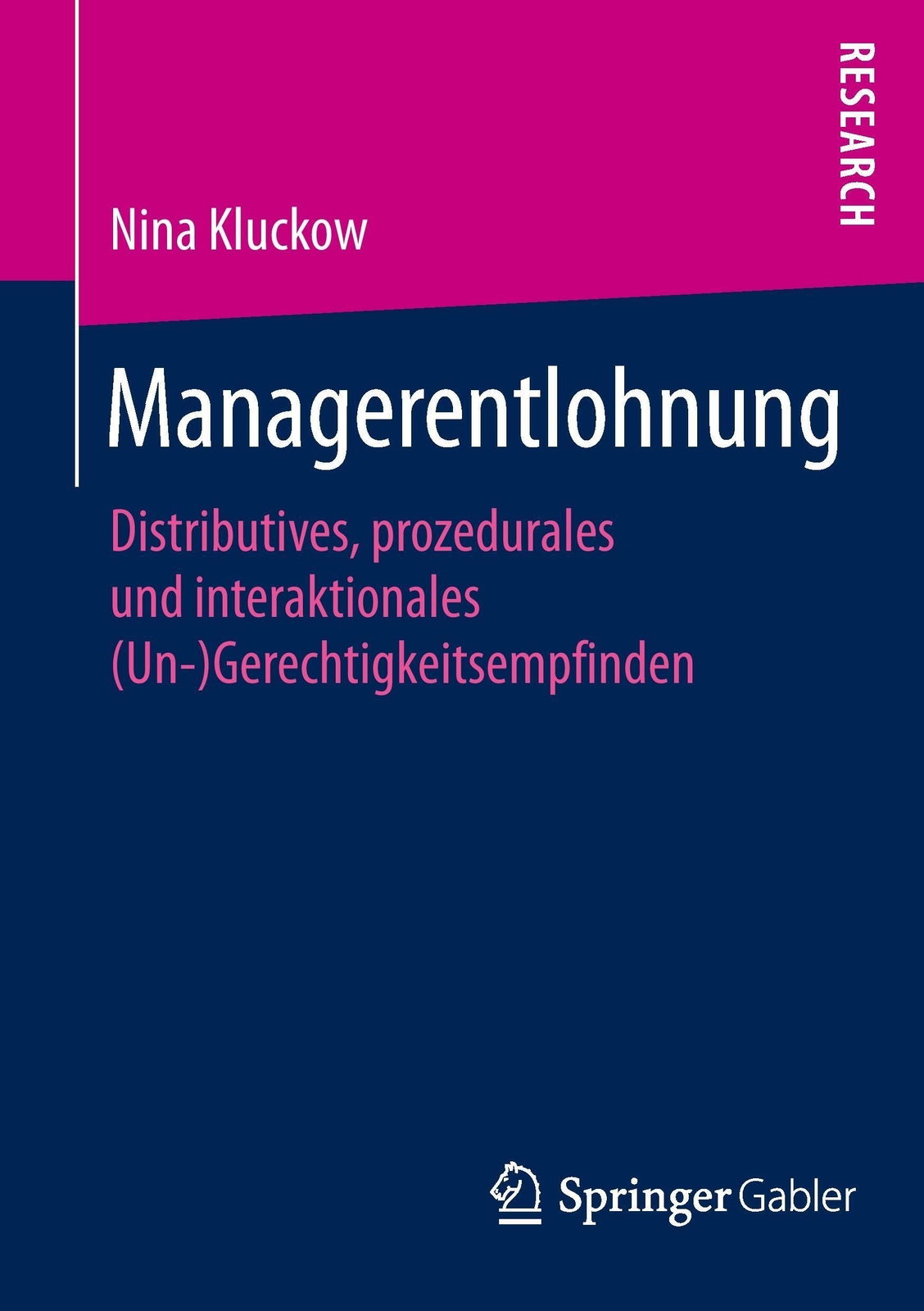 Thumbnail - Managerentlohnung Nina Kluckow Taschenbuch Paperback Xxiv Deutsch 2014