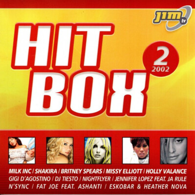 HITBOX 2 / 2002 (CD - Hit Box) Gigi D'agostino, DJ Tiesto, Zippora, Anastacia...