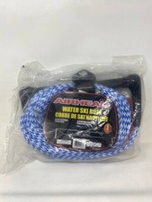 Airhead AHSR-75 water Ski Rope Tractor-Grip Handle, 1 Section 75 feet 16 strand