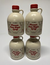 4 Quarts of 100 Organic Pure Wisconsin Maple Syrup Grade A Medium Amber