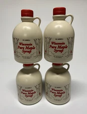 4 Quarts of 100%🍁Organic & Pure🍁Wisconsin Maple Syrup Grade A Medium Amber