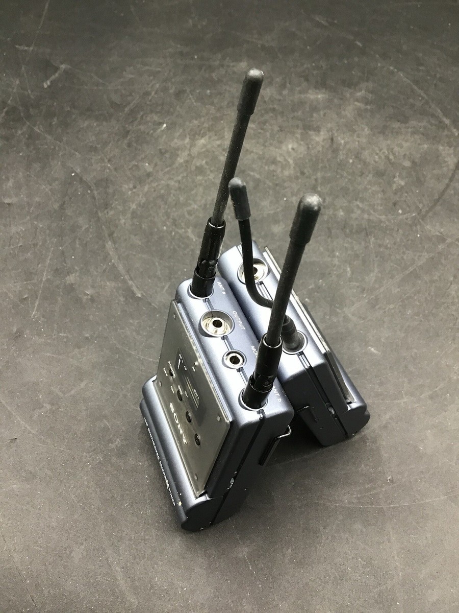 SONY UHFワイヤレスマイクロホンパッケージ UTX-B1 URX-P1 Sony URX-P1 UTX B1 Wireless UHF Diversity Tuner & Receiver